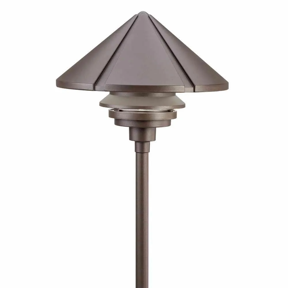 120V Landscape Path & Spread Light Textured Architectural Bronze