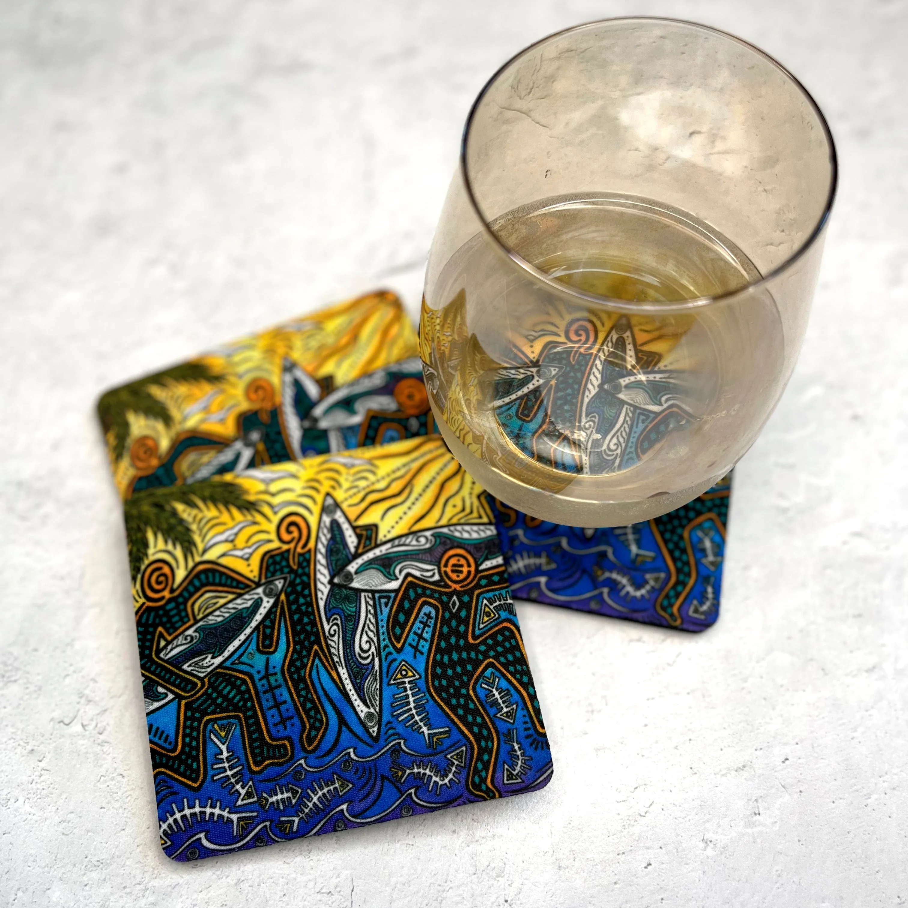 3 Surfers Coaster