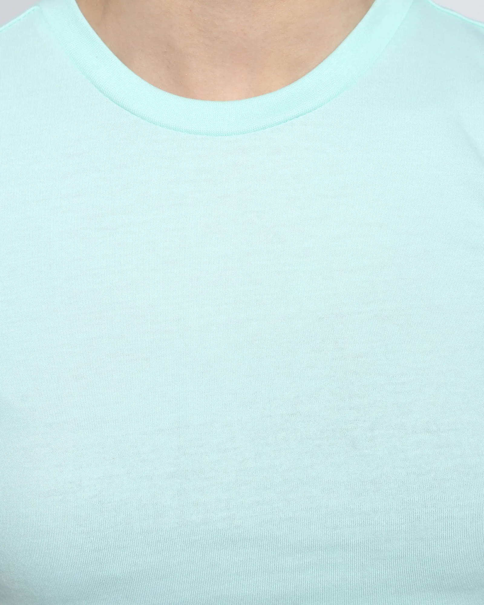 Crop Top: Pale Green