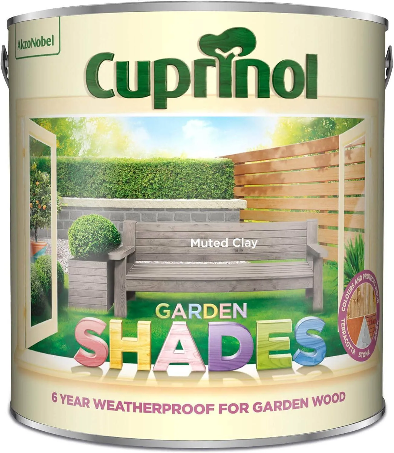Cuprinol Garden Shade 2.5L - Muted Clay