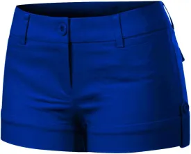 Design by Olivia Women's Body Enhancing Comfort Modern City Cuffed Short with Pockets