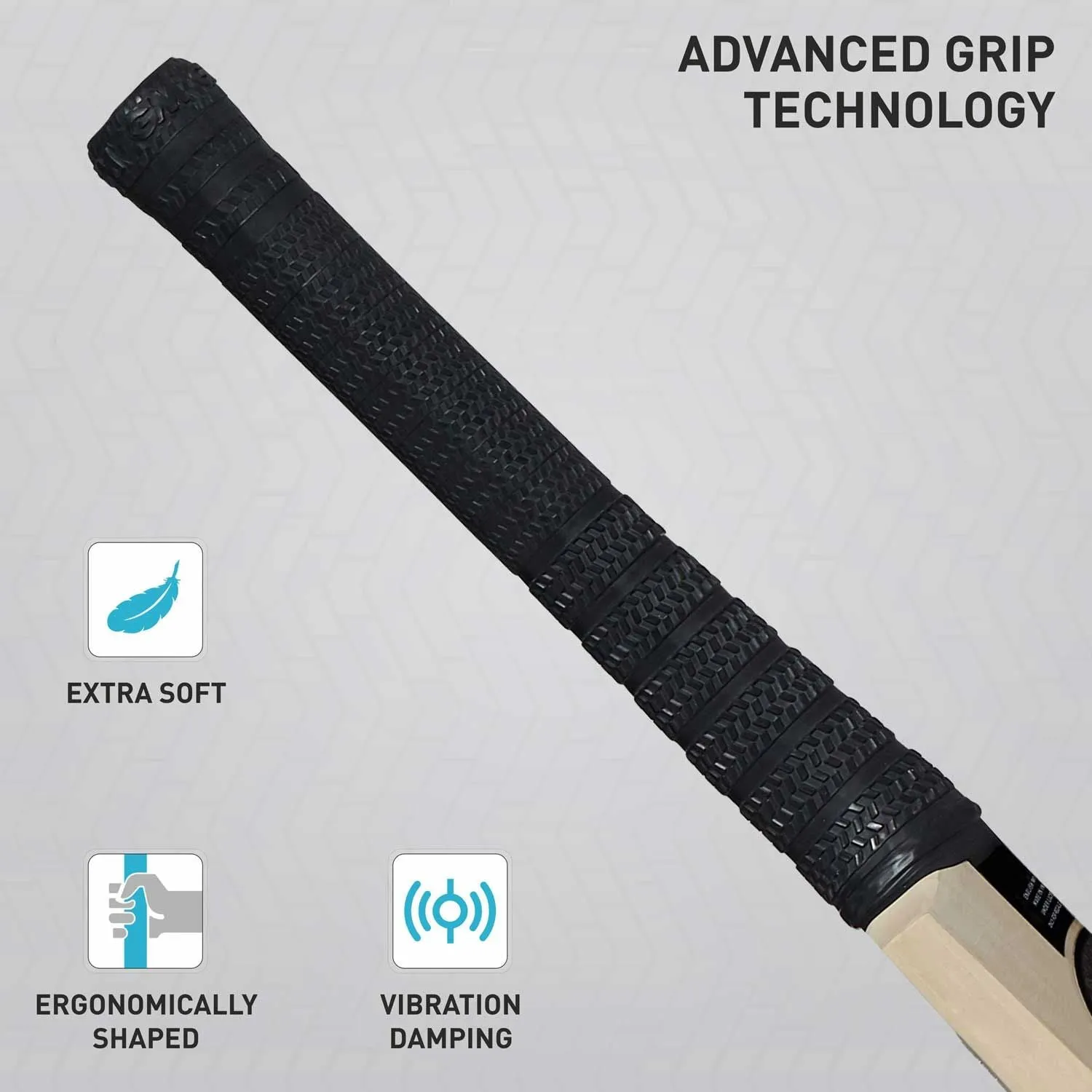Gm Noir 555 English Willow Cricket Bat - Sh