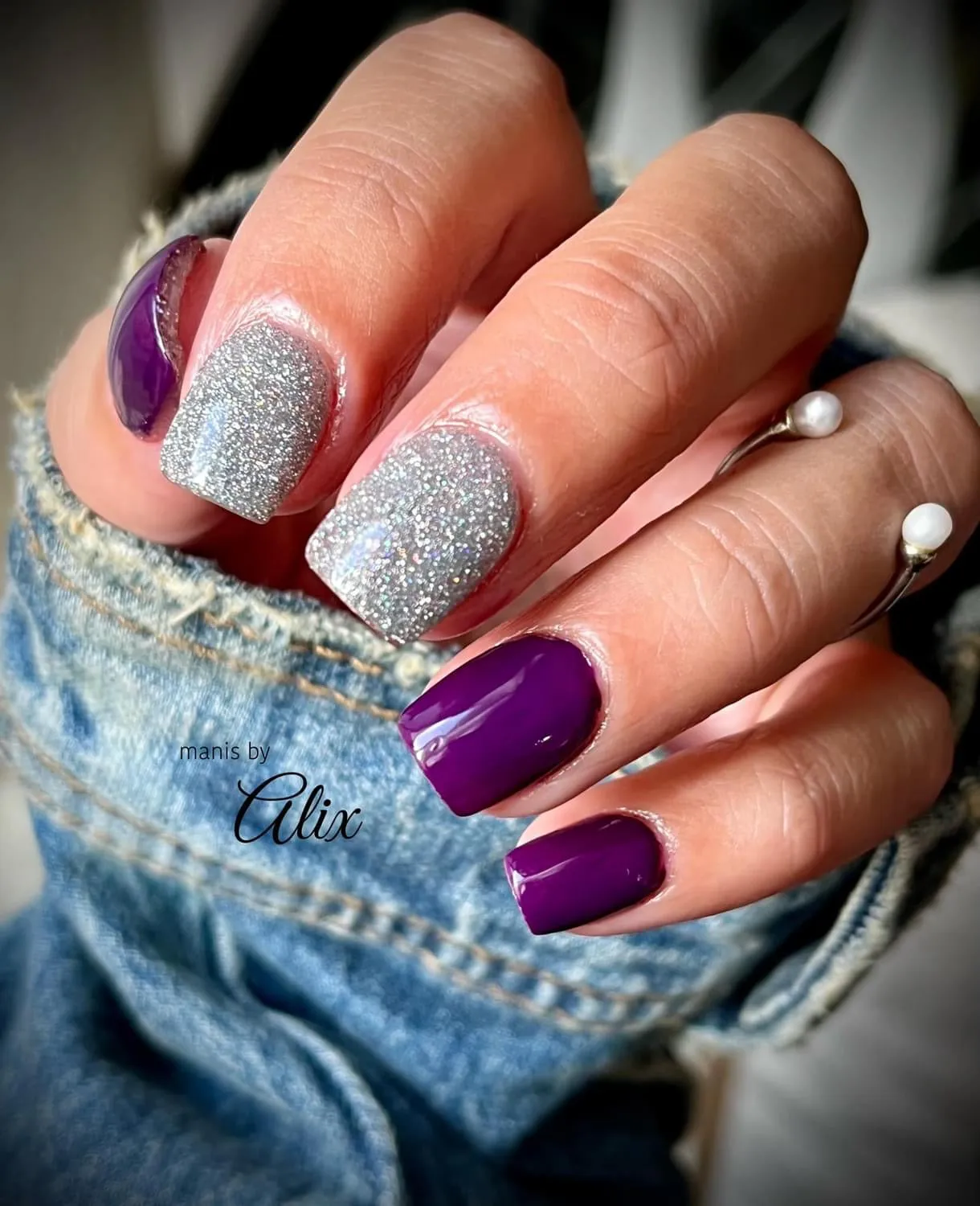 Gothic Purple- Solid gel polish
