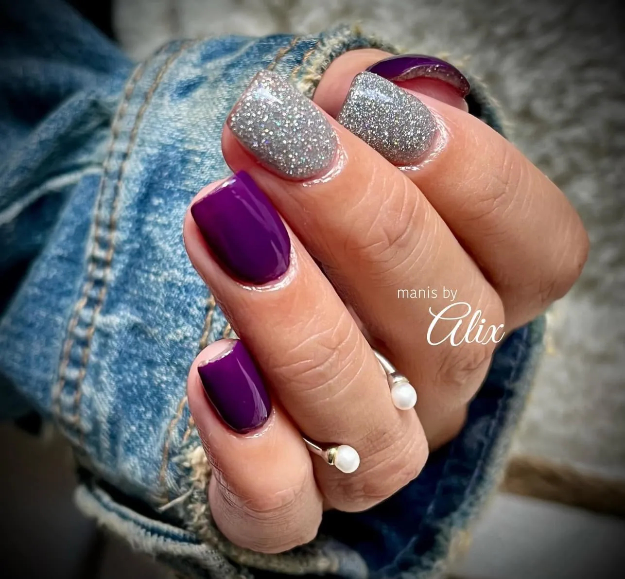 Gothic Purple- Solid gel polish