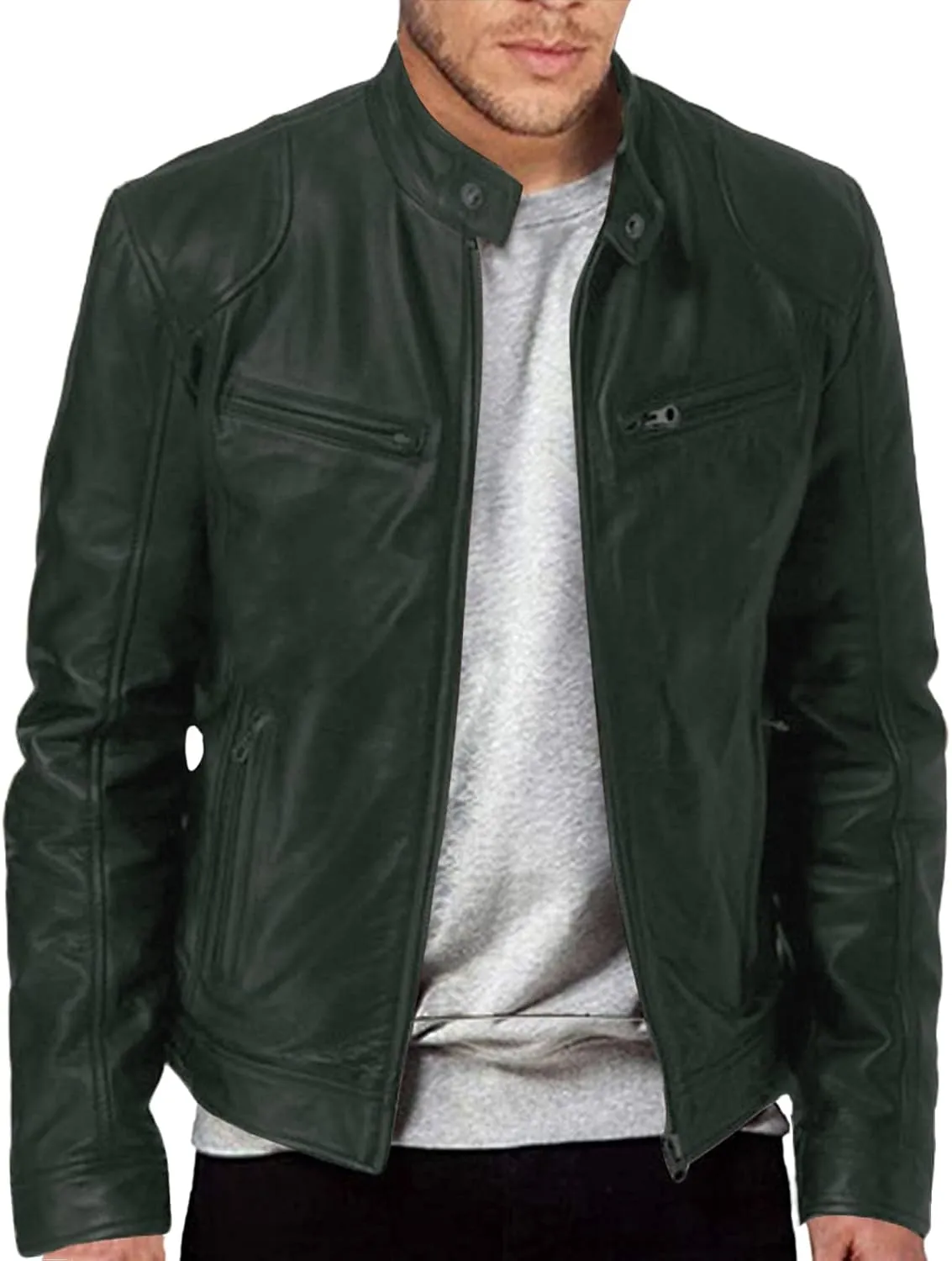 LCMTWX Winter Jackets for Men Jacket Coat Leisure Plus Size Hat Zip Pocket Cotton-Padded Warm Soft Hooded Winter Coats