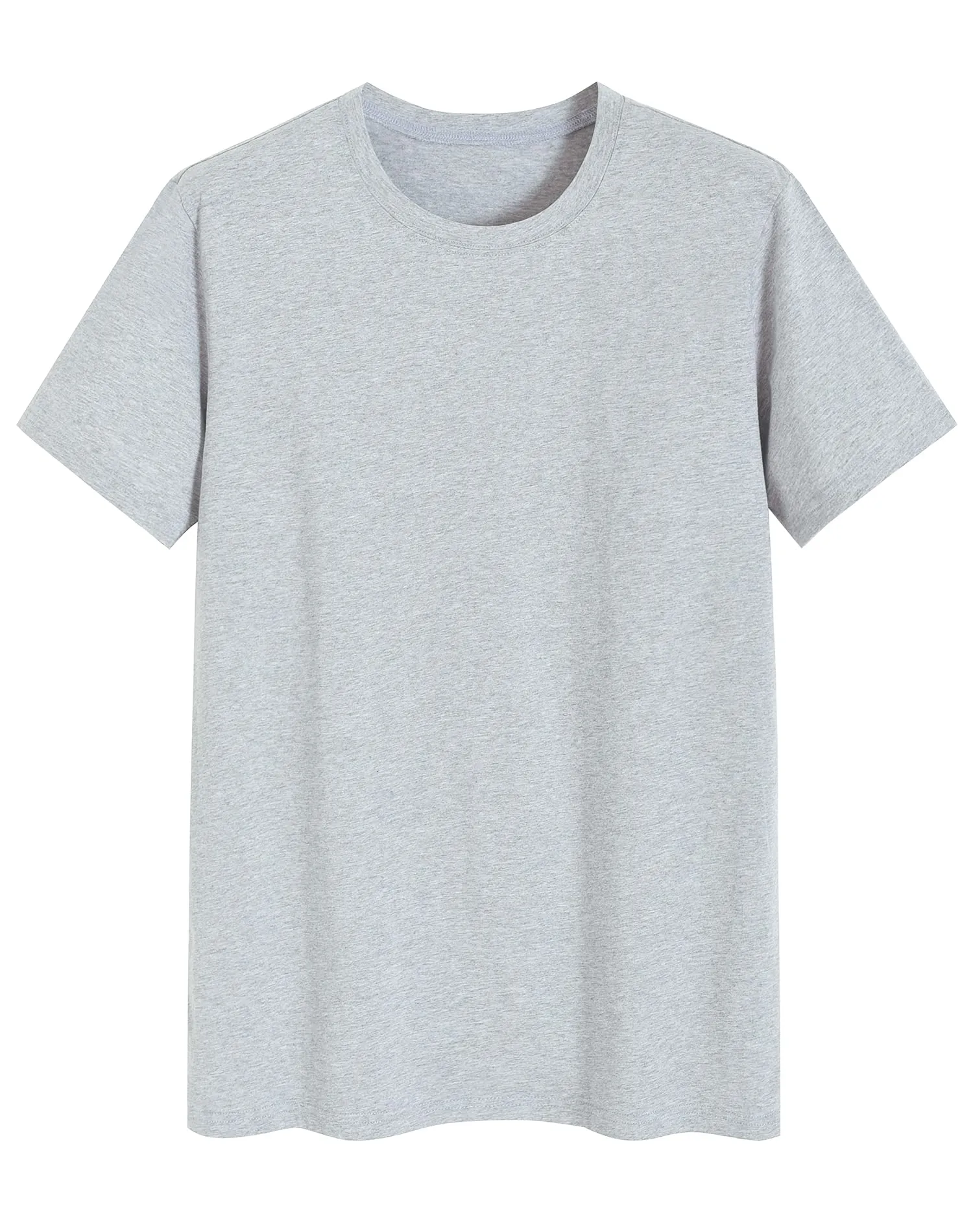 Men's Basic Cotton Knit Sleep T-Shirt Comfortable Pajama Shirt