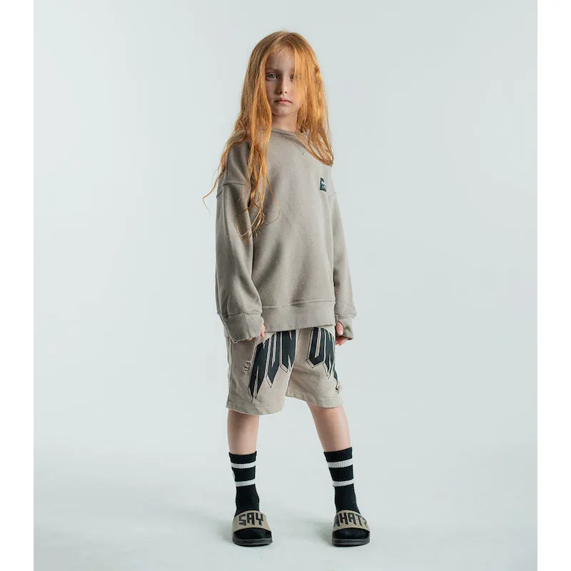 NUNUNU Original Sweatshirt Stone