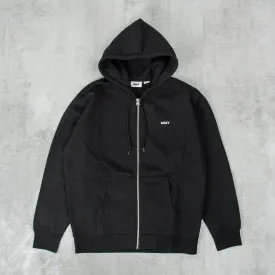 Obey Established Works Bold ZipHood  - Black
