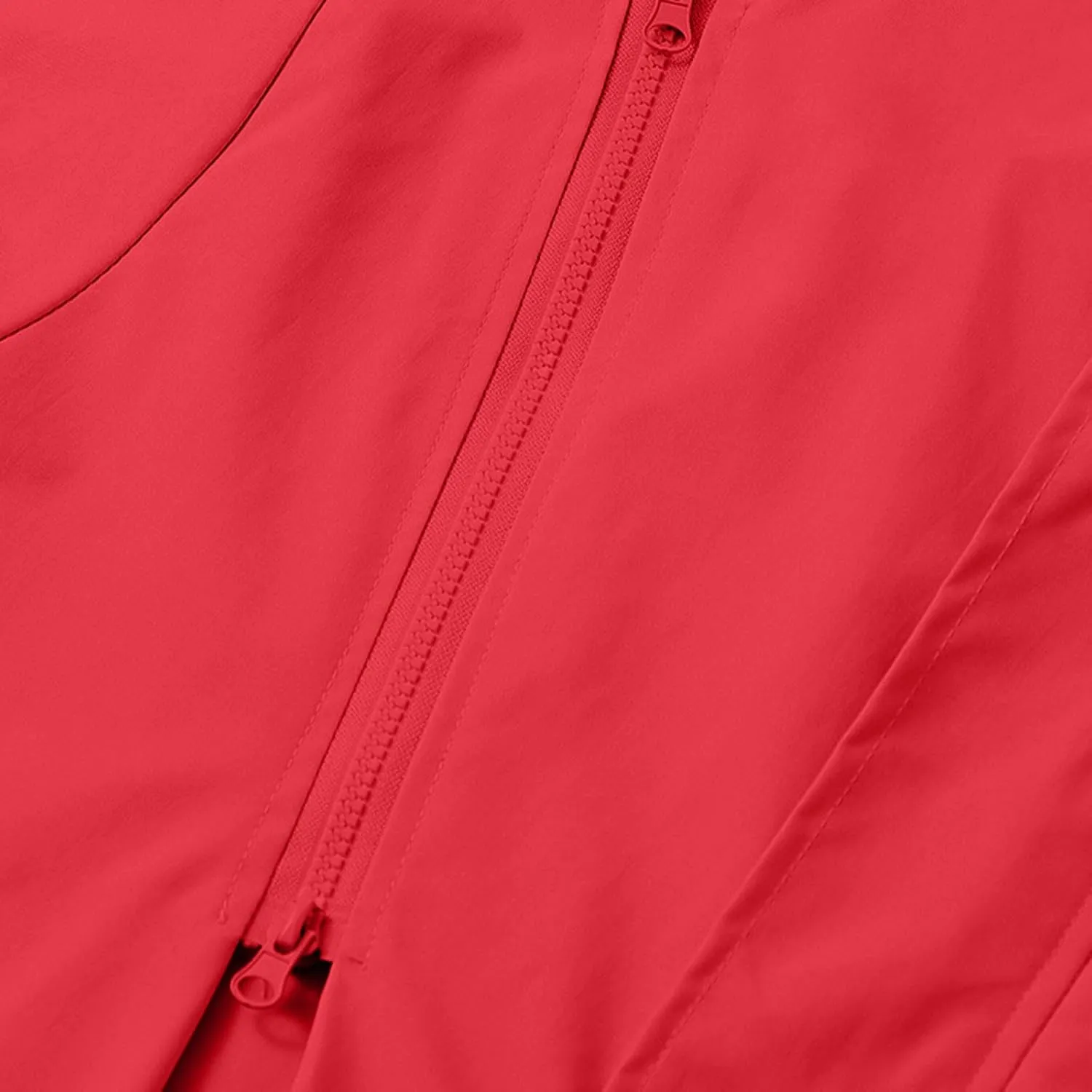 Oversized Waterproof Rain Jacket for Women Full Zip Up Lightweight Rain Coat Outdoor Windbreaker Hooded Coats
