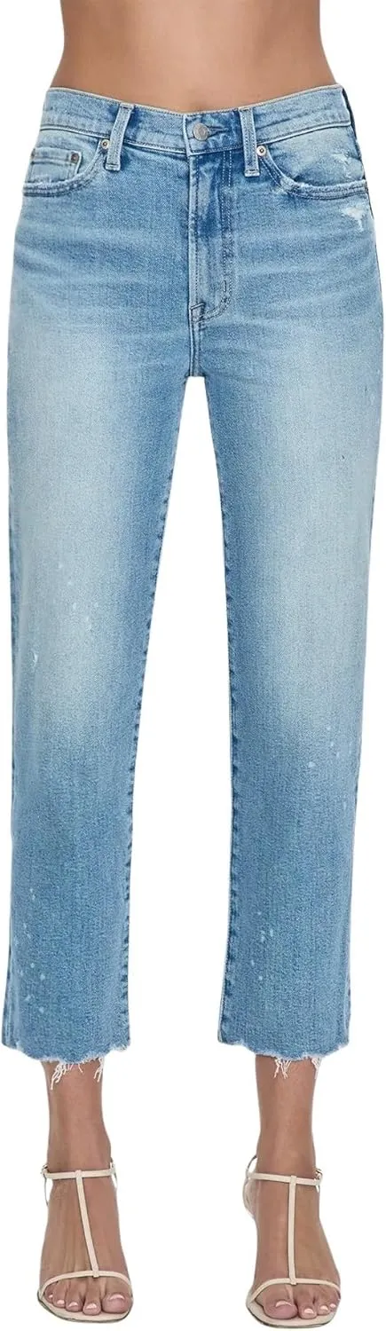 Pistola Charlie High-Rise Clash Classic Straight Ankle Jean