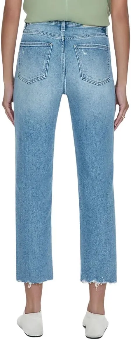 Pistola Charlie High-Rise Clash Classic Straight Ankle Jean