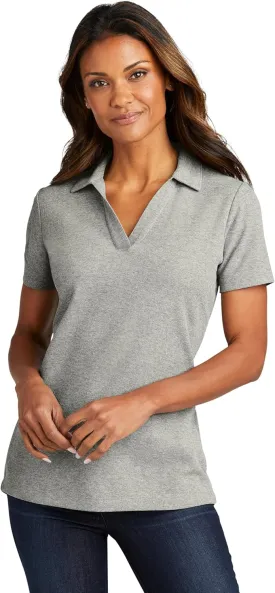 Port Authority Ladies C-Free Cotton Blend Pique Polo