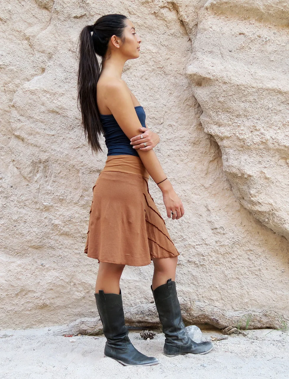 Raven Simplicity Short Skirt