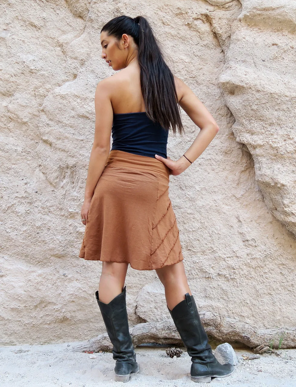 Raven Simplicity Short Skirt
