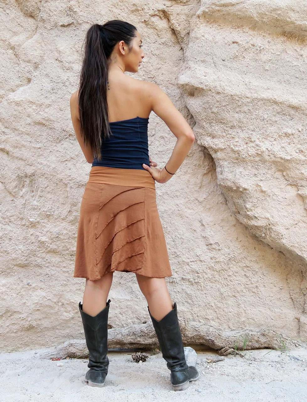 Raven Simplicity Short Skirt