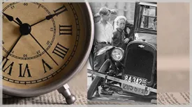Roman Analog Clock Slide Styles
