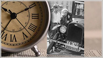 Roman Analog Clock Slide Styles