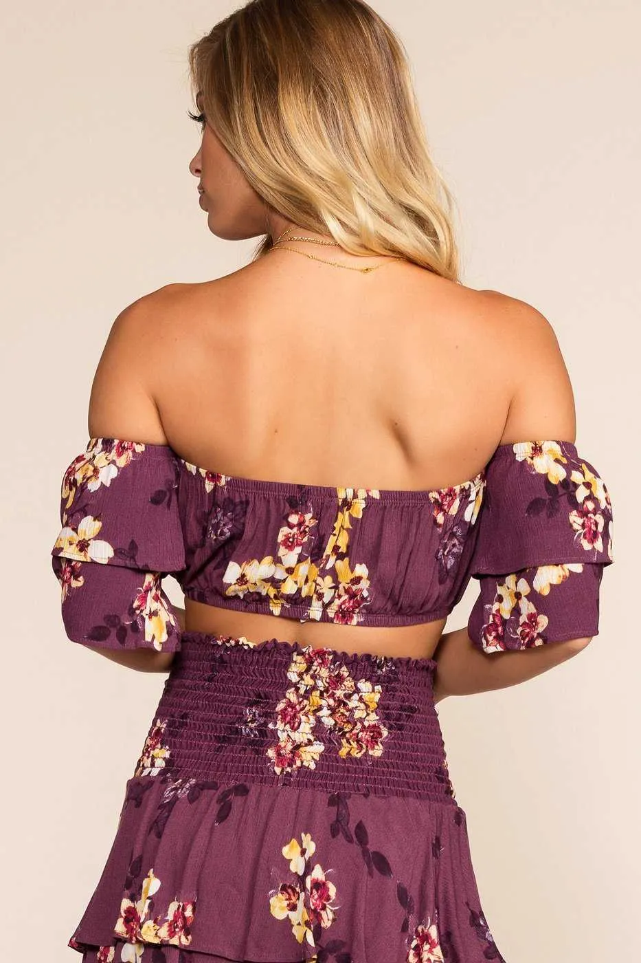 The Frill Of It Crop Top