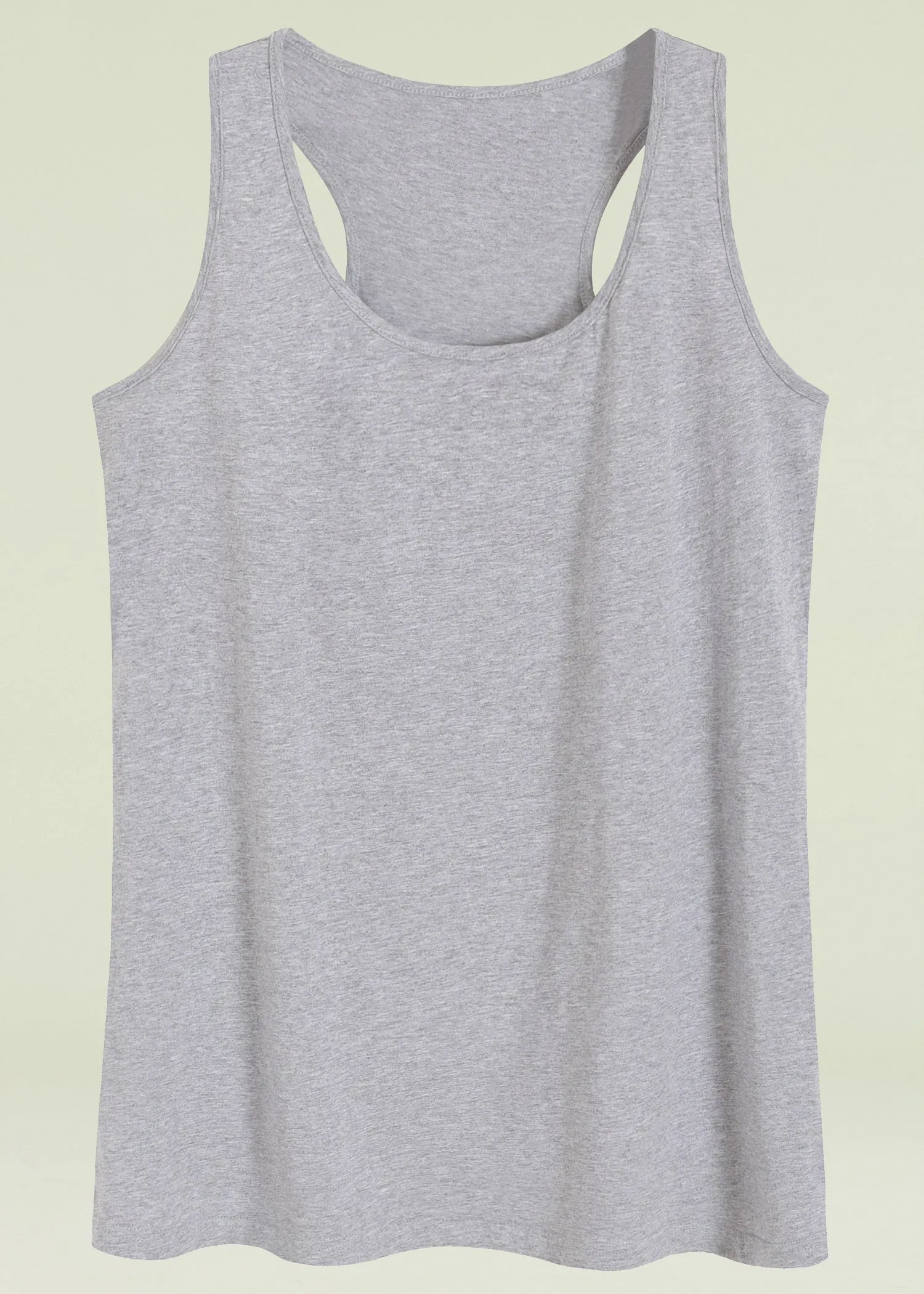 Women's Cotton Racerback Sleep Tank Top Sleeveless Lounge Top